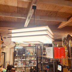 【昭和レトロ】オーヤマ照明 和風蛍光灯ペンダント（FCL40＋F...