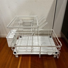 水切りラック★美品の画像