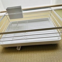 ニトリ　食器水切りかご　の画像