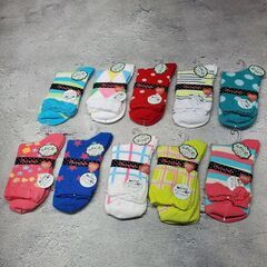  新品 まとめて10足　ふわごむ 靴下 メッシュ編み 22～24...