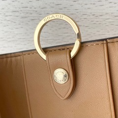 ☆お値引可能☆【美品】COACH  キーケース 5連 フローラルプリント 花柄 アイボリー の画像
