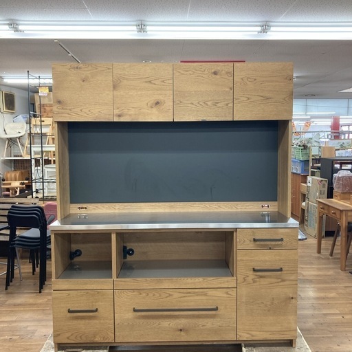 ジモティー限定価格！S120⭐ イージーライフ(Easy Life) ガルバ ダイニングボード 森 拓郎(Takuro Mori) 幅160cm USED 綺麗