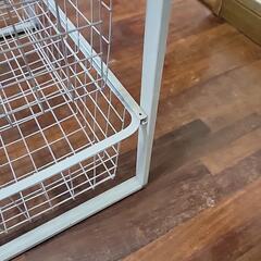 IKEA ANTONIUS　アントニウス　スチール製ワイヤーシェルフ　グレーの画像