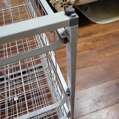 IKEA ANTONIUS　アントニウス　スチール製ワイヤーシェルフ　グレーの画像