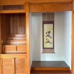 掛け軸風　飾りの画像