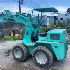 鹿児島発 コマツ タイヤショベルSK07-2 バッテリー新品 引き取りできる方