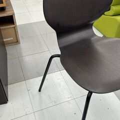 ★リユースのサカイ千葉中央店★椅子 ブラウン H83×D50×W55 クリーニング済み TC3876の画像