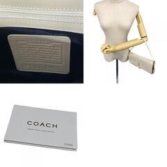 コーチ COACH ハンドバッグ ホワイトの画像