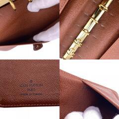 ルイヴィトン LOUIS VUITTON 手帳カバー モノグラム アジェンダPM R20005 ブラウンの画像