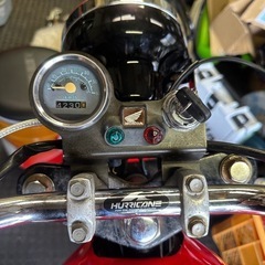 HONDA エイプ50 Fx仕様　赤ソリッド　車体の画像
