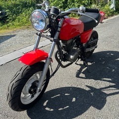 HONDA エイプ50 Fx仕様　赤ソリッド　車体の画像