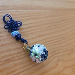 ビーズキーホルダーの画像