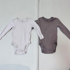 【H&M】baby60〜70ロンパース＆レギンス　セットの画像