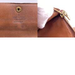 ルイヴィトン LOUIS VUITTON 長財布 モノグラム ポルトモネ・クレディ 二つ折り財布 M61725 ブラウンの画像