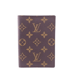 ルイヴィトン LOUIS VUITTON 手帳カバー モノグラム クーヴェルテュール・カルネPM ノートカバー M60179 ブラウンの画像