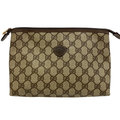 グッチ GUCCI クラッチバッグ GG柄 オールドグッチ ポーチ 6088 ブラウンの画像