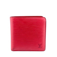 ルイヴィトン LOUIS VUITTON 二つ折り財布 エピ ポルトフォイユ マルコ M63547 カスティリアンレッドの画像