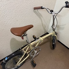 0円！軽量折りたたみ自転車CAPTAIN STAG差し上げます！