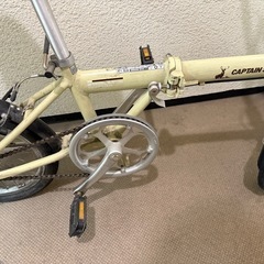 0円！軽量折りたたみ自転車CAPTAIN STAG差し上げます！の画像