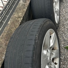 ハイエース　プラド　17インチ アルミ
ホイールの画像