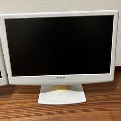 EPSON モニター　18.5型ワイド　×2の画像