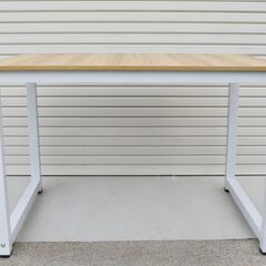 【新品引取限定】シンプルデザイン デスク 幅100/120/140/160cm × 奥行80cm × 高さ80cm 作業台 パソコンデスク ワークデスク 学習机 木目調 の画像
