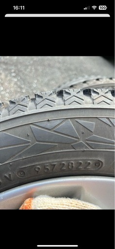 軽自動車用、日産純正ホイールスタッドレスタイヤ 155/65R14 ホイールセット