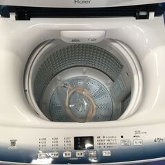 ★リユースのサカイ横浜南店★YM1264 Haier 洗濯機 JW-U45LK 4.5kg 23 動作確認／クリーニング済みの画像