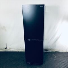 ★送料・設置無料★ 中古 2ドア冷蔵庫 アイリスオーヤマ (No.9857) 中古 アイリスオーヤマ ノンフロン2ドア冷凍冷蔵庫 90L - e