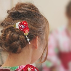 髪飾り　コーム　ヘアアクセサリー　浴衣の画像