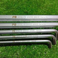 スイスツール PB2212LH-10 六角レンチセット【市川行徳店】【店頭取引限定】【中古】管理番号：IT7XTXEHE1YOの画像