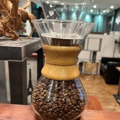 【インテリア】ガラス製コーヒー器具　珈琲　お洒落の画像