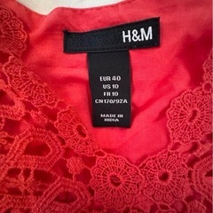 H&M トップス2着　XL相当の画像