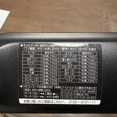 VHS/HDD/DVDレコーダーリモコンの画像
