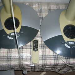 中古扇風機２台　動作ＯＫだがジャンク部分あり　商品説明確認必要の画像