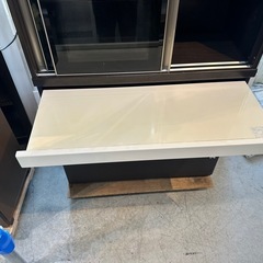 値下げしました‼️配達可【食器棚】クリーニング済み【管理番号11507】金の画像