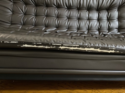 ニトリ3way 合成皮革ソファーベッドNシールドロック (まっつん) 内部の