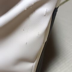 高級座椅子　リクライニングOK　ベージュ　の画像