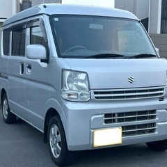 【岡山】エブリイ エブリィバン ハイルーフ 5MT ジョインターボ 電動格納 ドラレコ LEDﾗｲﾄ ETCの画像