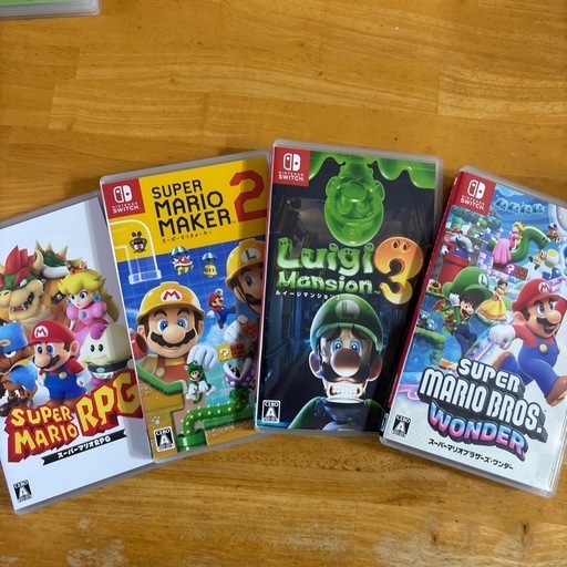 Switchカセット受け渡し予定あり