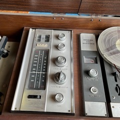 昭和レトロ！NATIONAL SE-9000 ナショナル超音響ステレオ　アンティーク　希少の画像