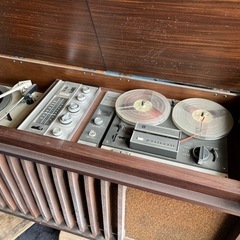 昭和レトロ！NATIONAL SE-9000 ナショナル超音響ステレオ　アンティーク　希少の画像