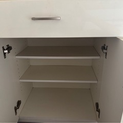 キッチン家電収納棚の画像