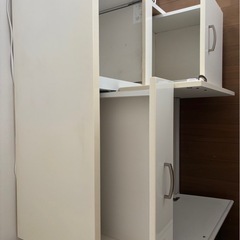 キッチン家電収納棚の画像