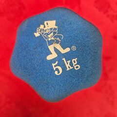 ダンベル　5K　１個　汚れ・キズあります　ek-612gy2の画像