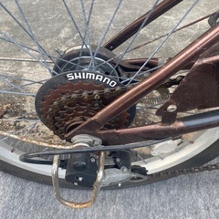 折りたたみ自転車20インチ　6段ギア付き♪の画像