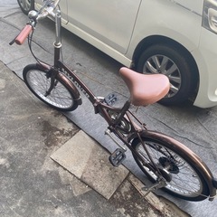 折りたたみ自転車20インチ　6段ギア付き♪の画像