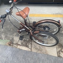 折りたたみ自転車20インチ　6段ギア付き♪の画像