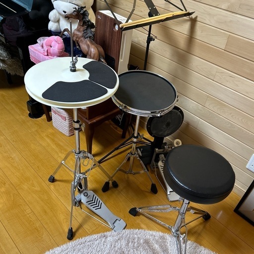 ヤマハ　練習用ドラムセット