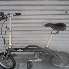 LOG OUTRUNK[ログ アウトランク]14吋折り畳み自転車 アルミ/グレーの画像